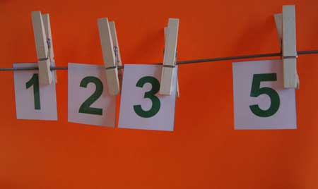 Mates de primaria - Ordenar numeros