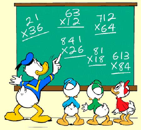 Mates de primaria - Multiplicaciones
